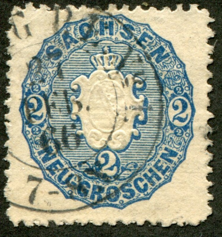 Saxony    SC.# 18 used