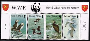 Isle of Man 1989,Sc.#402a MNH, Seabirds se-tenant