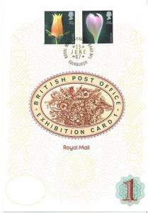 GREAT BRITAIN - 1987 - ROYAL MAIL BRITISH POST OFFICE EXHIBITION CARD 1 