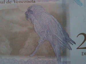 ​VENEZUELA-2018 -CENTRAL BANK-$200 BOLIVARES UN-CIR-PICTORIAL- BIRD-POLYMER NOTE