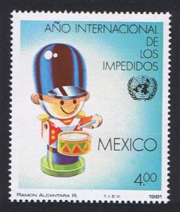 Mexico Intl Year of Disabled People 1981 MNH SC#1239 SG#1596