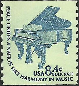 # 1615C Mint Never Hinged ( MNH ) PIANO