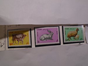 Lebanon  # 440-42  MNH