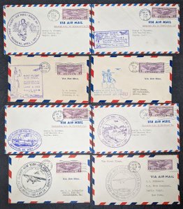 Group of 59 1930s cacheted airmail flight covers [y.123]
