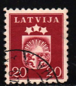 Latvia #224   used