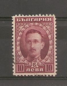 Bulgaria 1921 10L Boris FU SG238