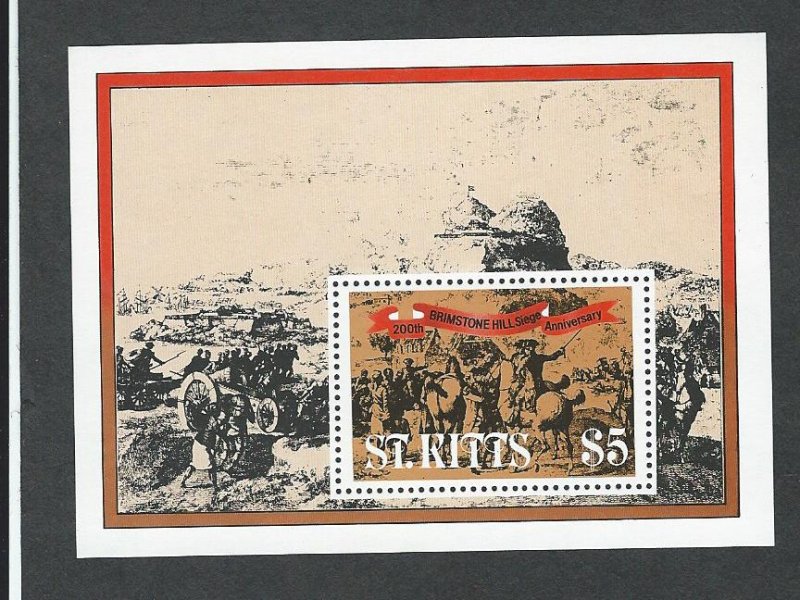 St. Kitts  souvenir sheet mnh sc#  92