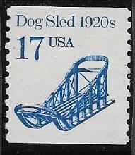 Sc. # 2135 Dogsled MNH Coil Single