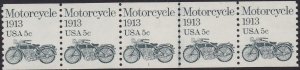 1899 Motorcycle PNC Plate #1 MNH