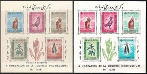 1962	Afghanistan	623-27/B22+B23	Fauna and Flora