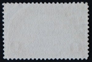 U.S. Used #614 1c Huguenot-Walloon, XF Jumbo. Wave Cancel. A Gem!