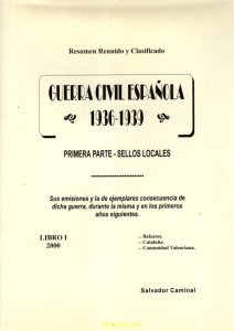 CATÁLOGO DE SELLOS LOCALES DE GUERRA CIVIL - Cataluña, Baleares y País Val...