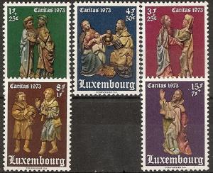 LUXEMBOURG B292-96 MNH 1973 CHRISTMAS