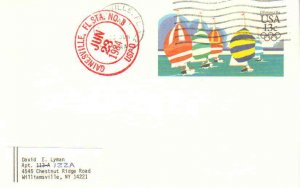 United States Florida Gainesville Sta. No. 3 1984 red double ring cds  Postal...