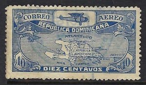 Dominican Republic C1 VFU MAP Z1947-7