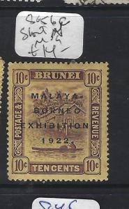 BRUNEI (P1912B)   MBE 10C  SG 56C   MOG