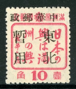 China 1946 Manchukuo Local Overprint Mint N379