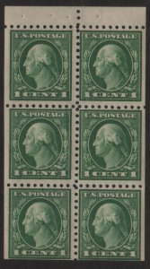 424d 1c Washington Booklet Pane