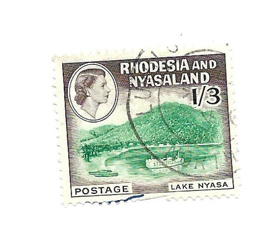 Rhodesia & Nyasaland 1959 - Scott #166 *