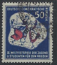 GERMANY - DDR SC# 88 VF/CTO 1951