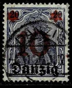 Danzig 1920 ,Sc.#20 used, Germania ovpr.