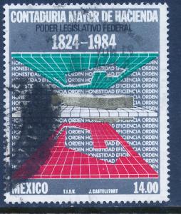 MEXICO 1371 160th Anniv of the State Audit Office Used (1032