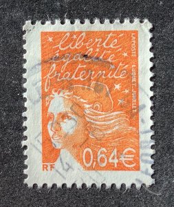 France 2002 Scott 2858 used - 0.64€, Marianne de Luquet