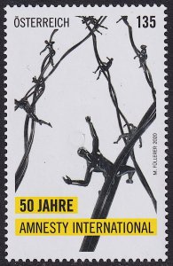 Austria - 2020 - Scott #2872 - MNH - Amnesty International
