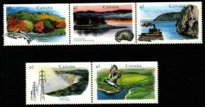CANADA SG1492/6 1992 CANADIAN RIVERS (2ND SERIES) MNH
