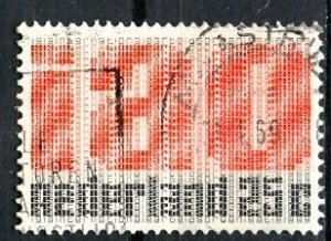 Netherlands; 1969: Sc. # 458: Used Single Stamp