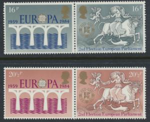 GB SG 1249a - 1251a  SC# 1054a-1056a Mint Never Hinged  set - Europa Annivers...