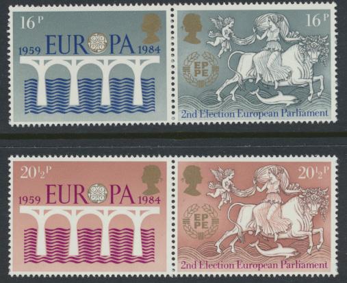 GB SG 1249a - 1251a  SC# 1054a-1056a Mint Never Hinged  set - Europa Annivers...