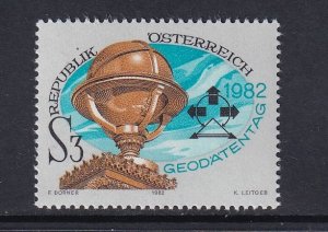 Austria  #1220 MNH  1982  Geodesists` day