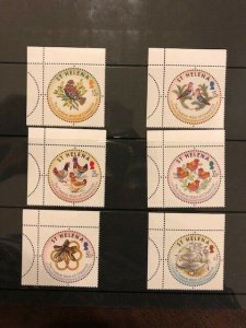 Stamps St Helena Scott # 904-9 nh