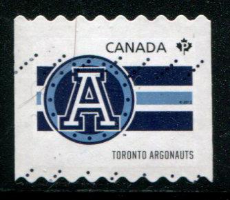 2565 Canada P Toronto Argonauts SA coil, used