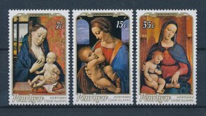 [116748] Penrhyn 1975 Christmas art paintings  MNH