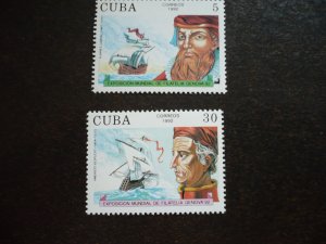 Stamps - Cuba - Scott# 3441-3447 - MNH Set of 6 stamps and 1 Souvenir Sheet