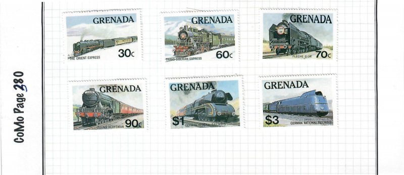 GRENADA COMO 380 used just 25¢ for the ENTIRE lot.  CV TOTALLY IGNORED