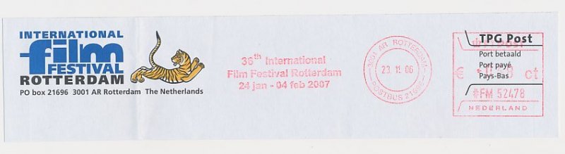 Meter top cut Netherlands 2006 36th International Film Festival Rotterdam