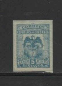 COLOMBIA #285 1903 5c EAGLE MINT VF LH O.G b