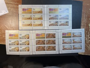 NIUE # 214-218--MINT NEVER/HINGED---COMPLETE SET OF MINI-SHEETS-----1978