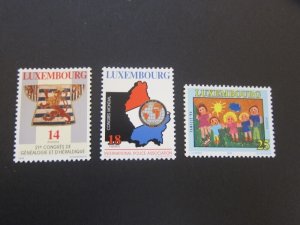 Luxembourg 1994 Sc 912-4 set MNH