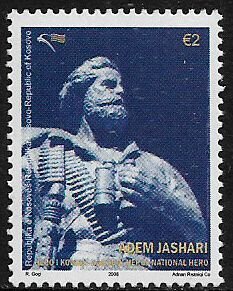 Kosovo #112 Mint Never Hinged Stamp - Adem Jashari, Leader