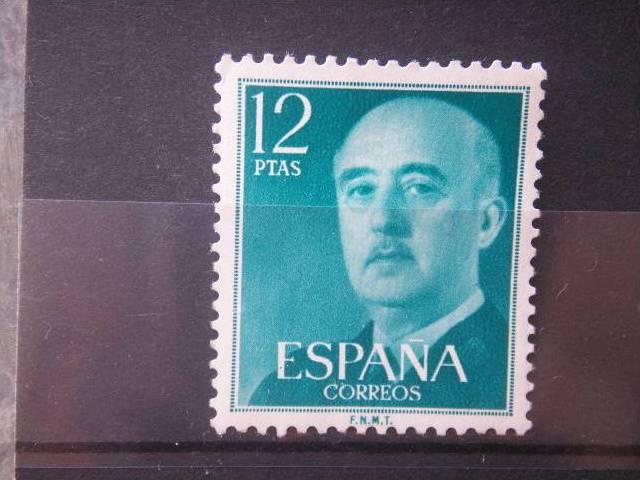 SPAIN, 1974, mint 12p, Gen. Franco, Scott 1854