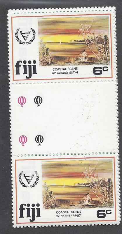 Fiji, 438-41, Int'l Year of Disabled Gutter Pairs,**MNH**