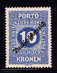 Austria 1919  Scott #J74 MLH