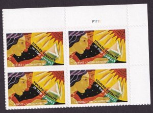 Scott #4201 41¢ Westminster Plate Block of 4 Stamps - MNH