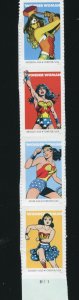 5149 - 5152 Wonder Woman Strip of 4 Forever Stamps MNH 2016