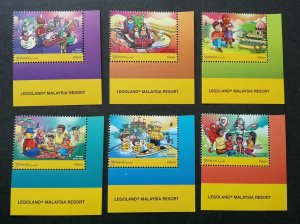 *FREE SHIP Malaysia Children's Holiday 2017 Legoland Lego Play (stamp word) MNH