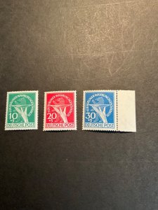 Stamps German Occupation Berlin Scott #9nB1-3  never hinged